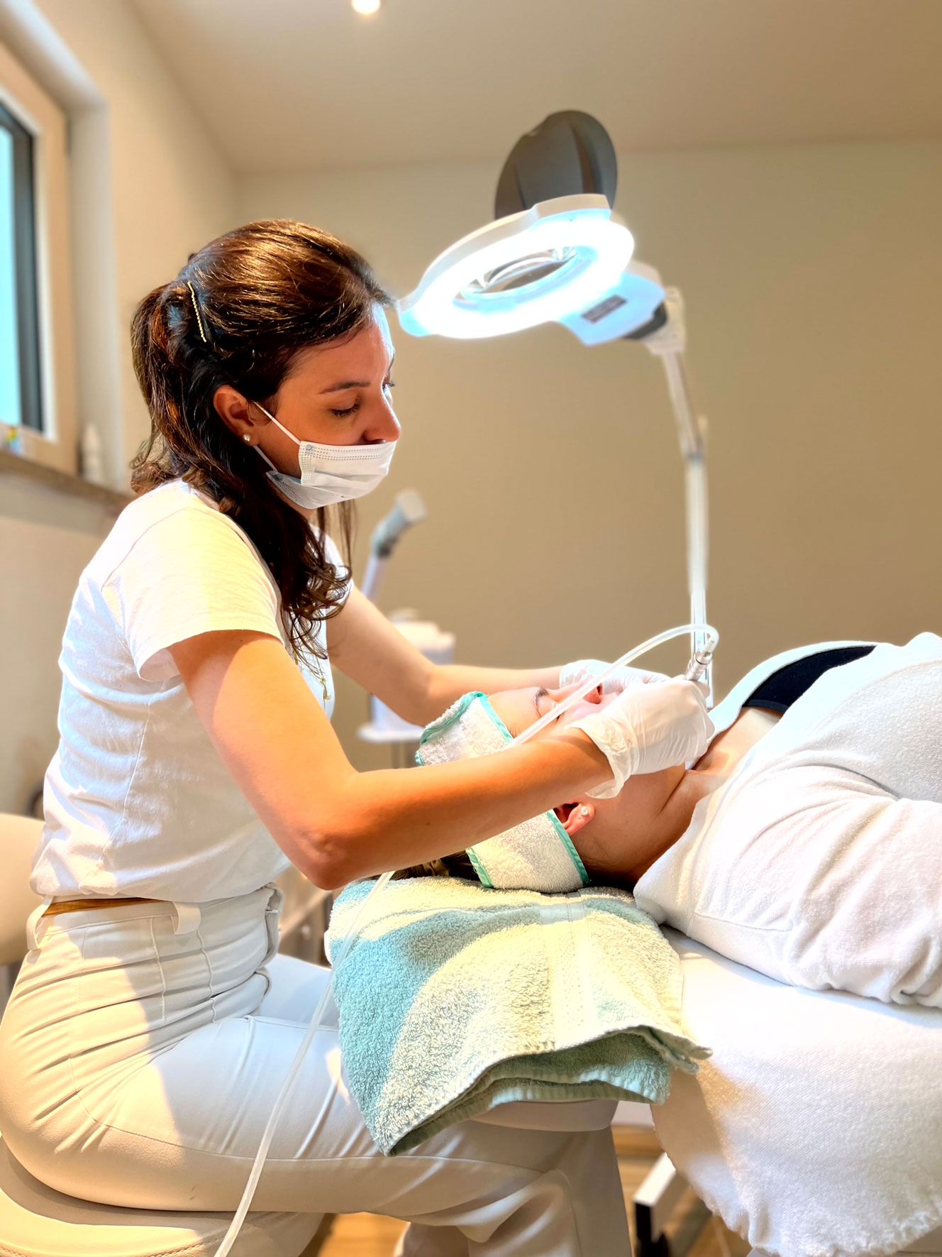 Gesichtsbehandlungen - Studioansicht